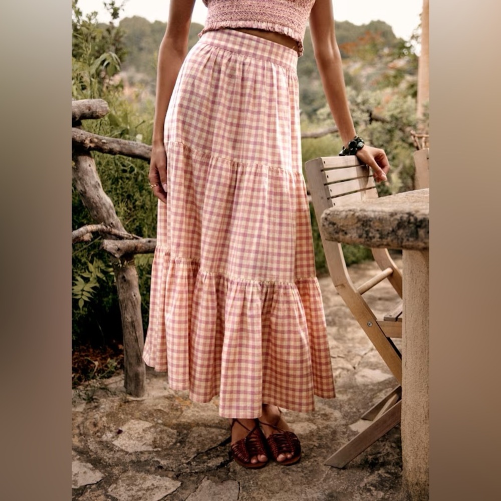 ISO Sezane Sakura Skirt Size 6